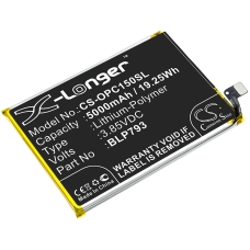 Kompatibel batteriudskiftning til OPPO BLP793