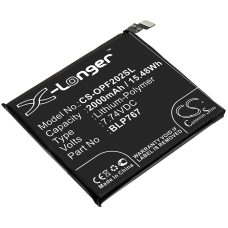 Kompatibel batteriudskiftning til OPPO BLP767