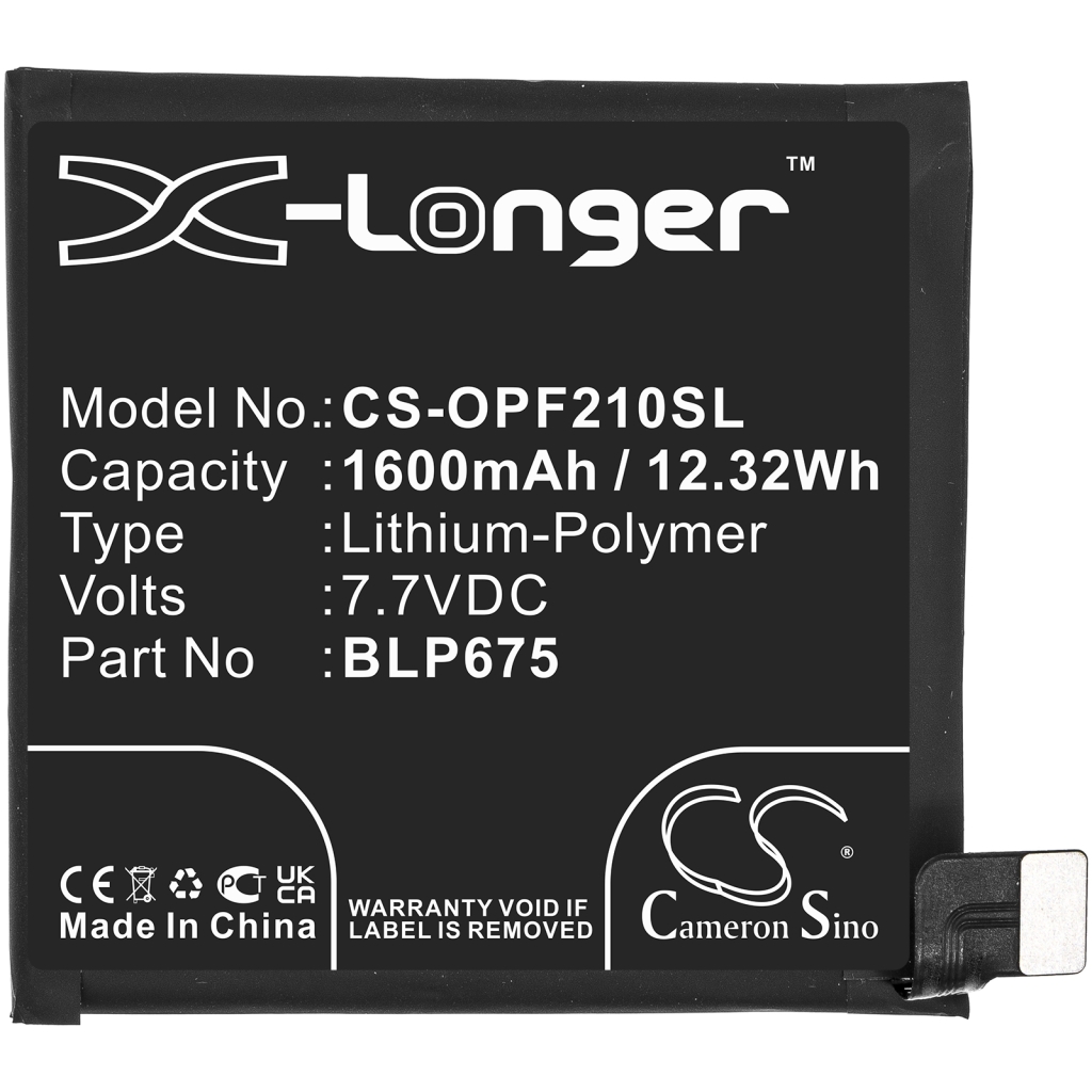 Mobiltelefonbatteri OPPO CS-OPF210SL