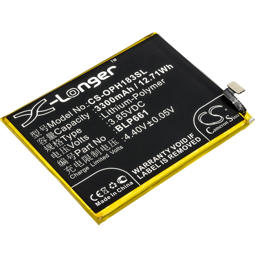 Mobiltelefonbatteri OPPO CS-OPH183SL