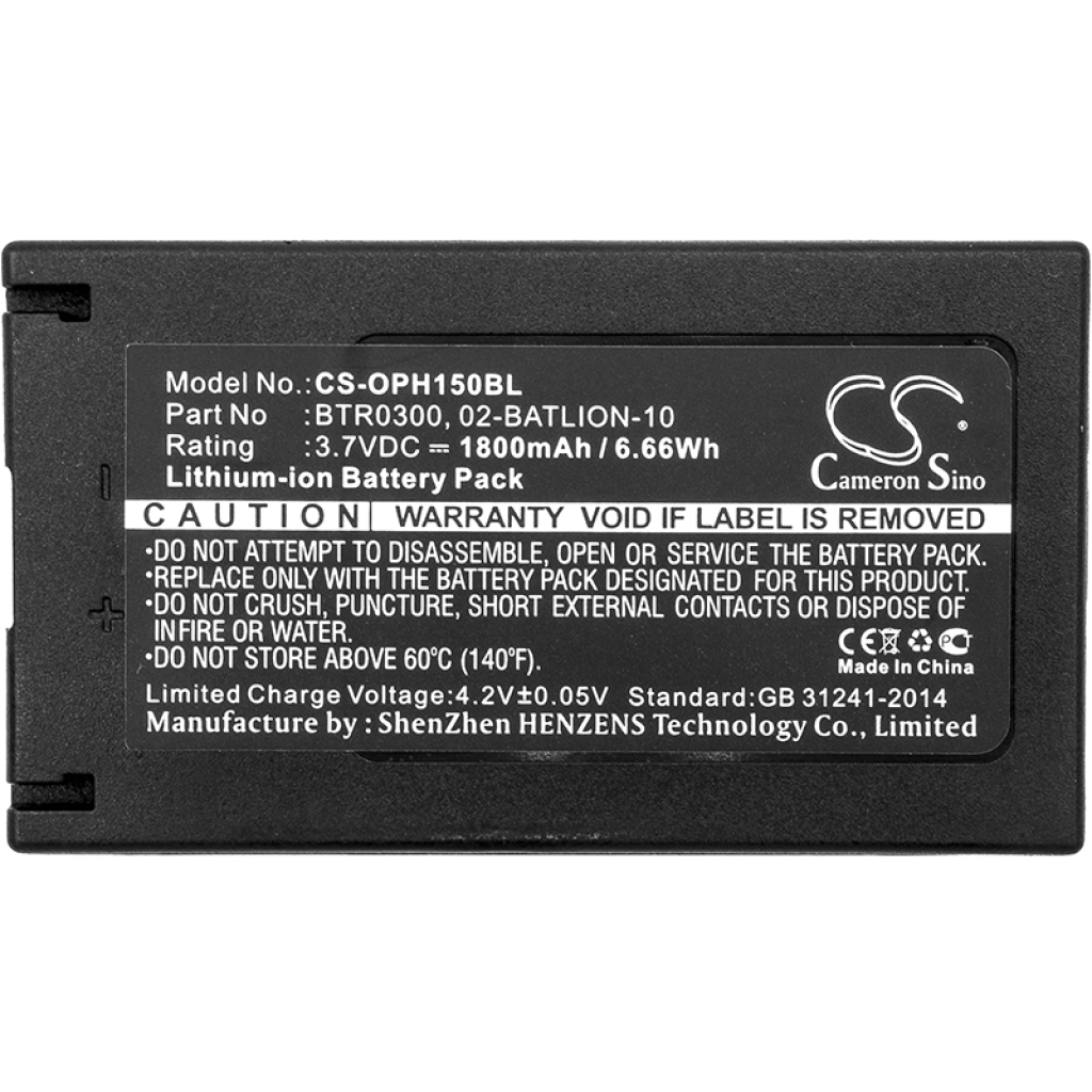 BarCode, Scanner Battery Opticon H-15b