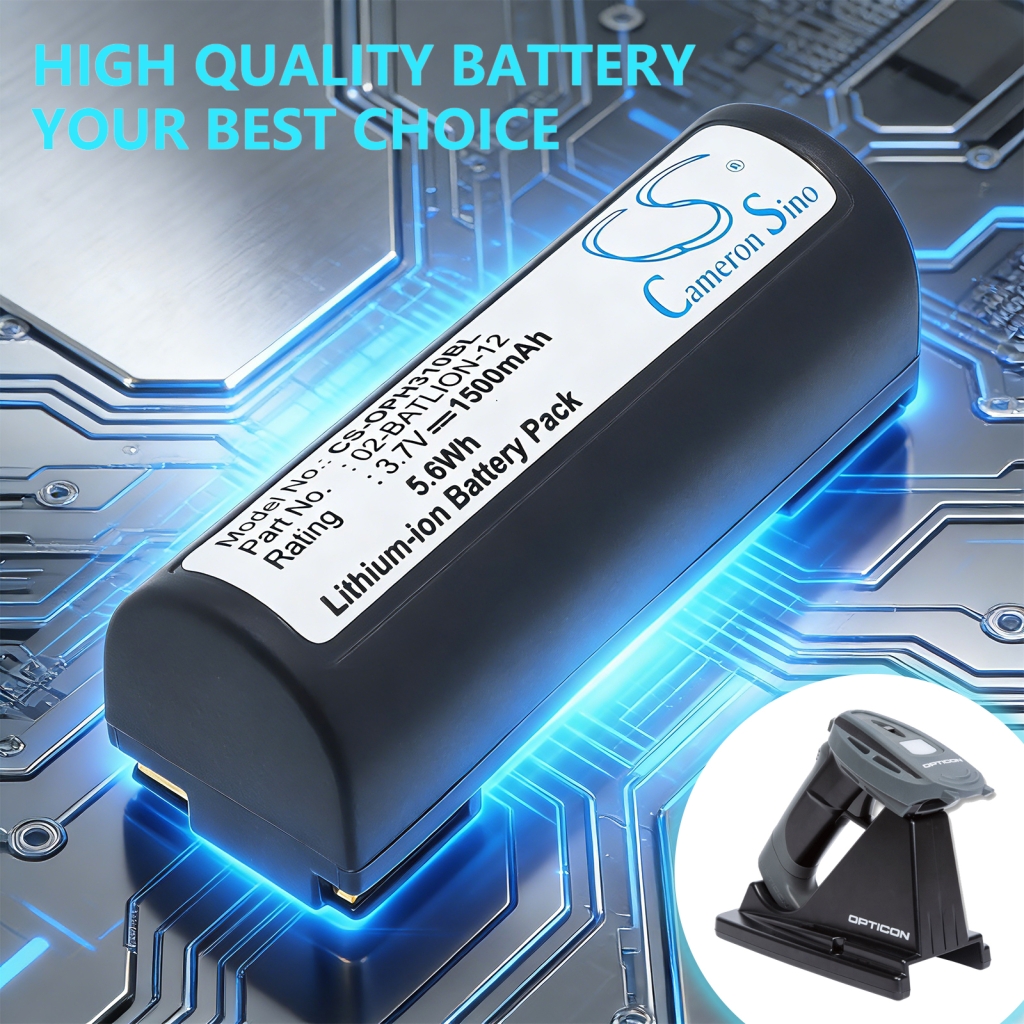 Batteri kompatibel med Opticon CS-OPH310BL