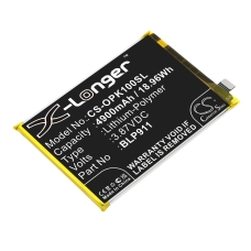 Kompatibel batteriudskiftning til OPPO BLP911