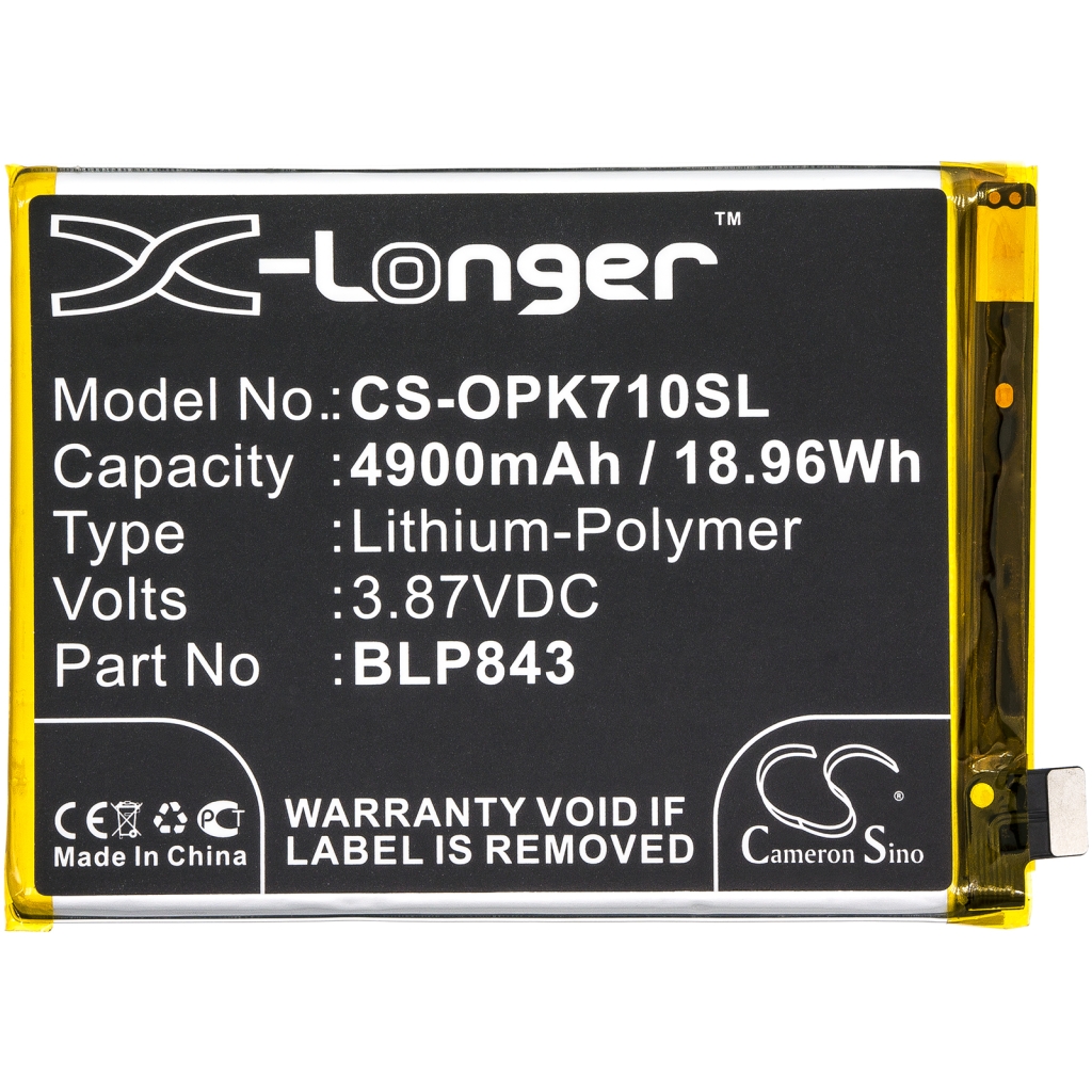 Mobiltelefonbatteri OPPO CS-OPK710SL