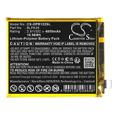 Kompatibel batteriudskiftning til OPPO BLPA35