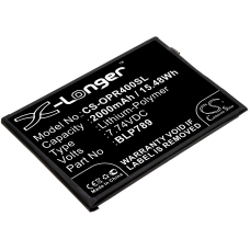 Kompatibel batteriudskiftning til OPPO BLP789