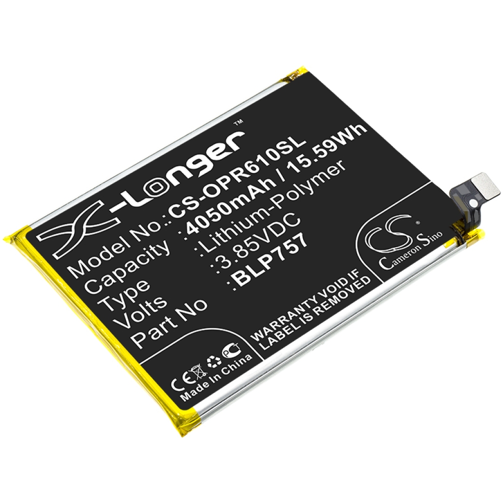 Mobiltelefonbatteri OPPO CS-OPR610SL