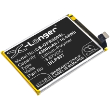 Kompatibel batteriudskiftning til OPPO BLP837