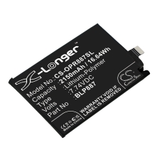 Kompatibel batteriudskiftning til OPPO BLP887
