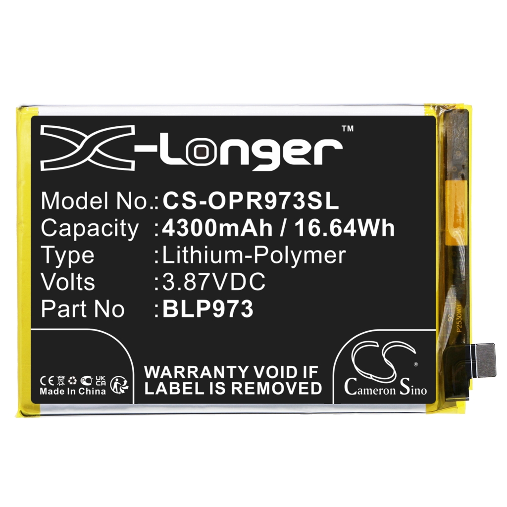 Mobiltelefonbatteri OPPO CS-OPR973SL