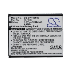 Kompatibel batteriudskiftning til OPPO BLP505
