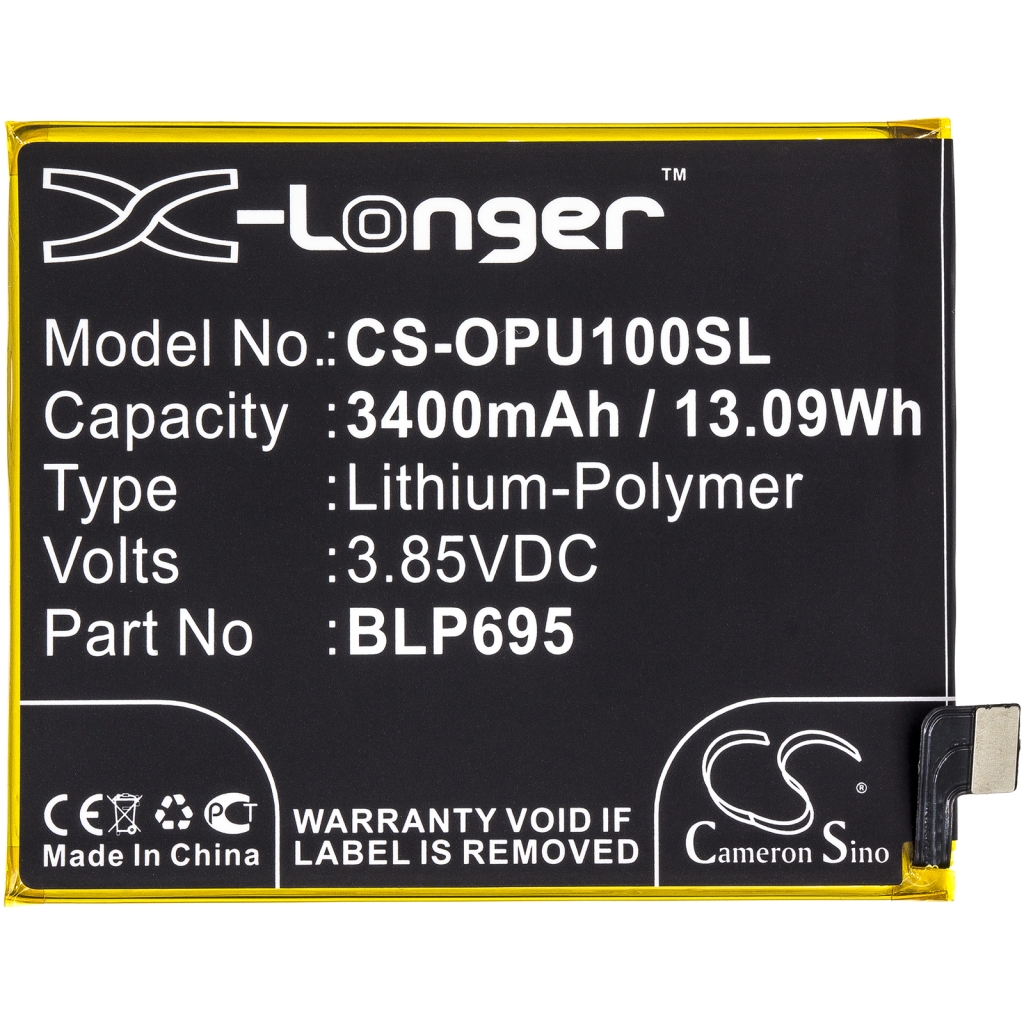 Mobiltelefonbatteri OPPO CS-OPU100SL