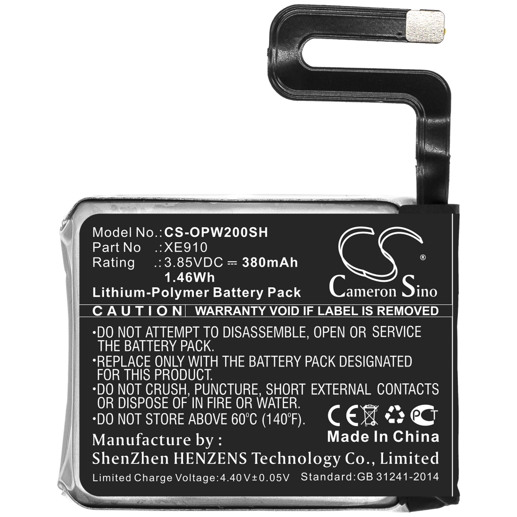 Smartwatchbatteri Oppo CS-OPW200SH