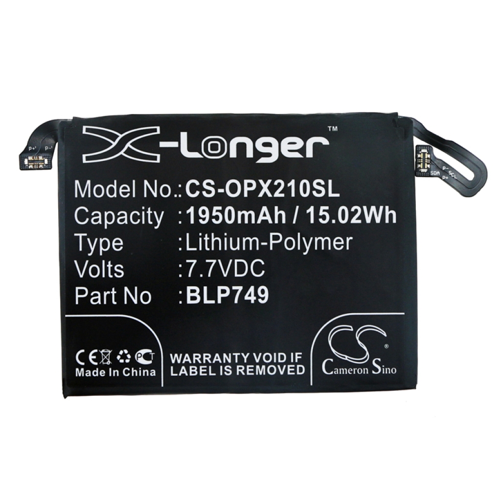 Mobiltelefonbatteri OPPO CS-OPX210SL