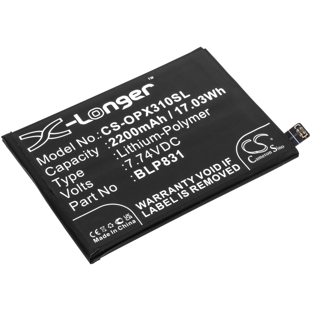 Mobiltelefonbatteri OPPO CS-OPX310SL