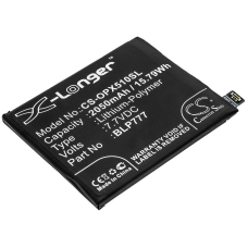 Kompatibel batteriudskiftning til OPPO BLP777