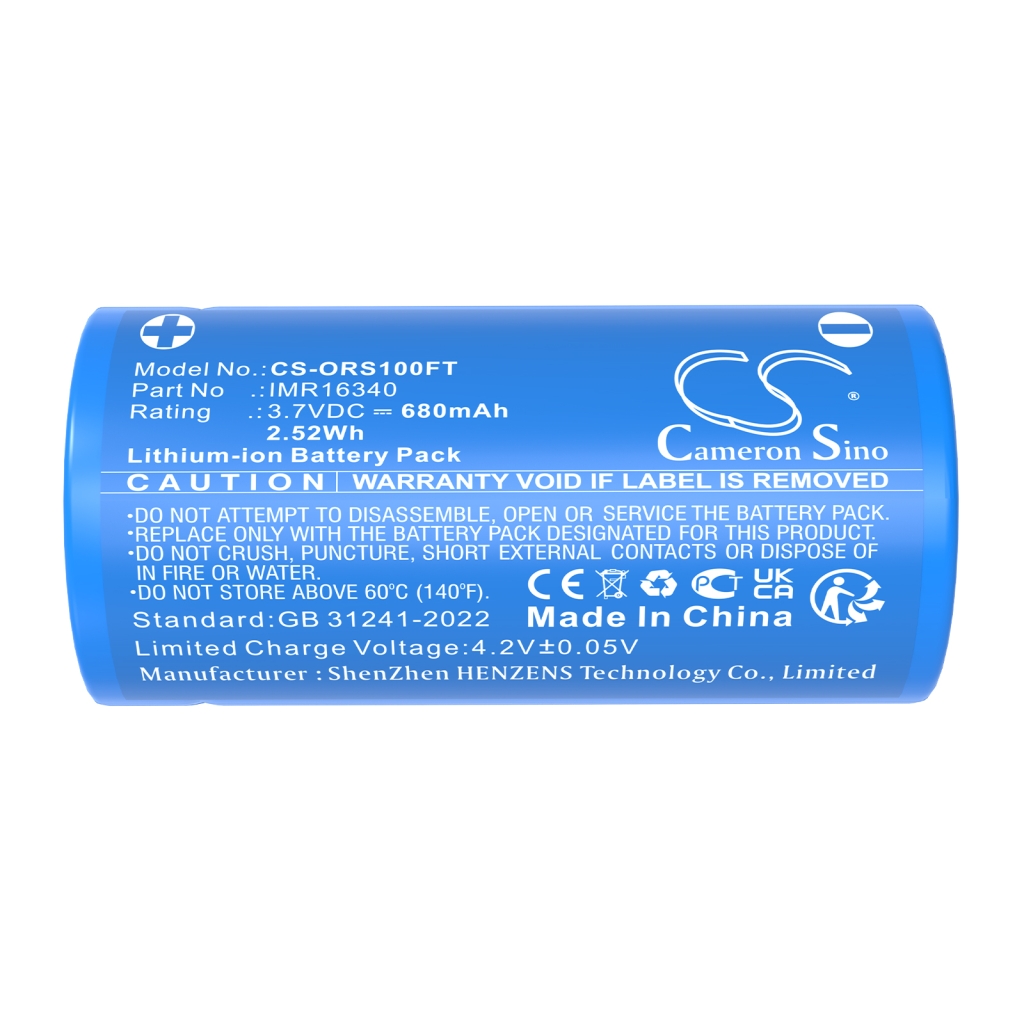 Belysningssystembatteri Olight CS-ORS100FT