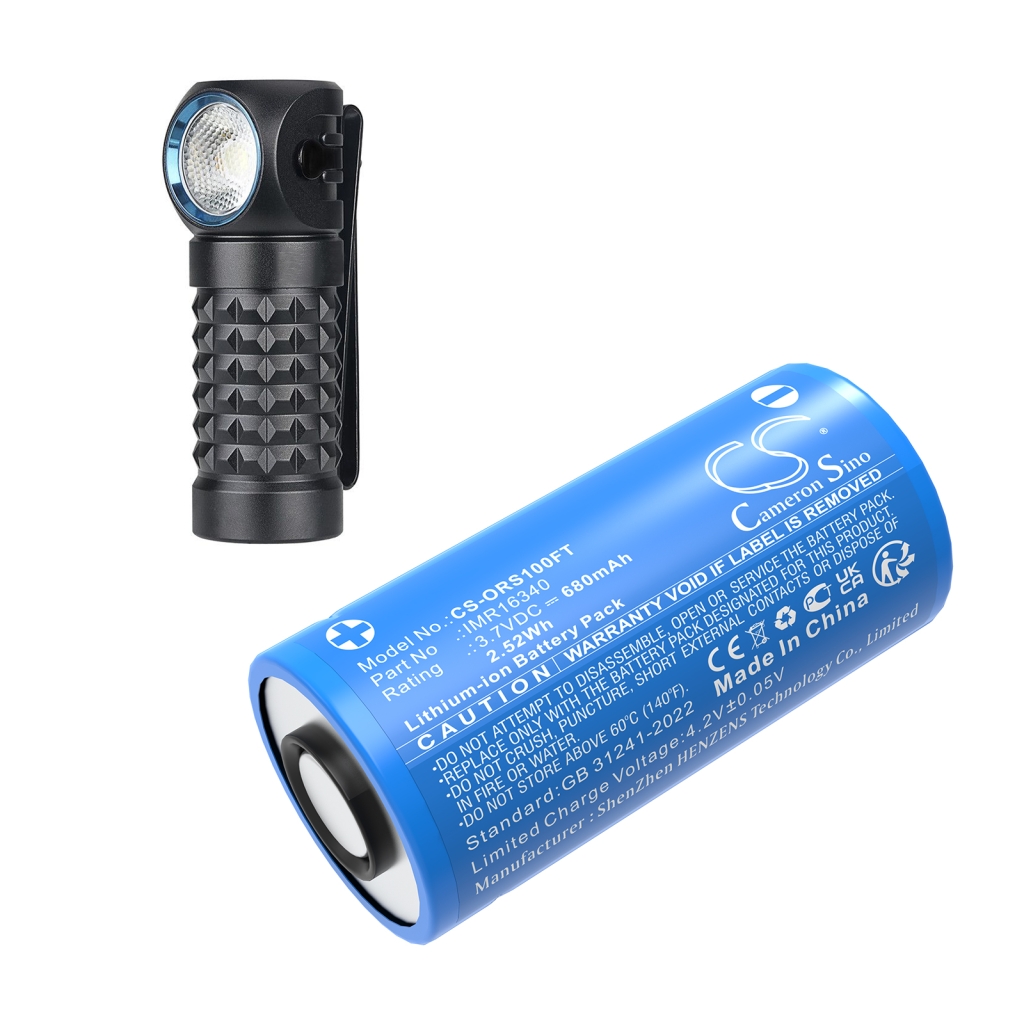 Belysningssystembatteri Olight CS-ORS100FT