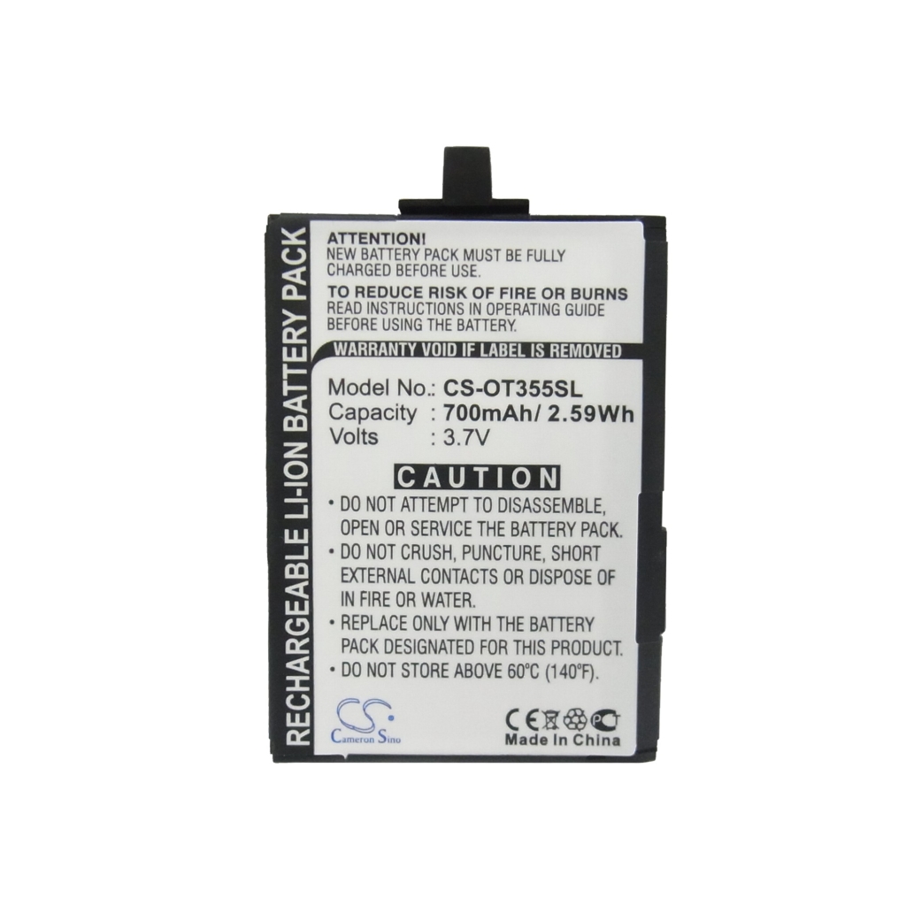 Batteri kompatibel med Alcatel CS-OT355SL