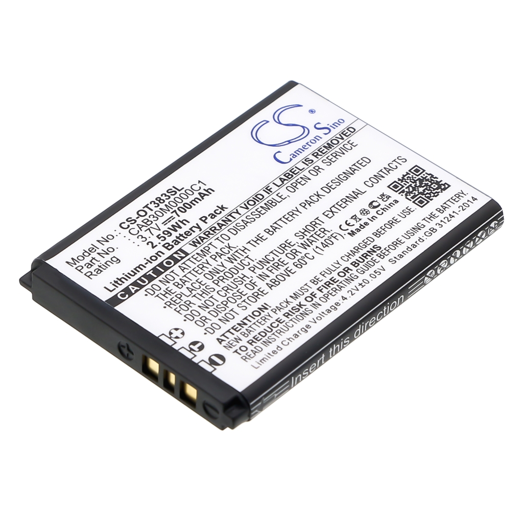 Mobile Phone Battery Alcatel OT-V570
