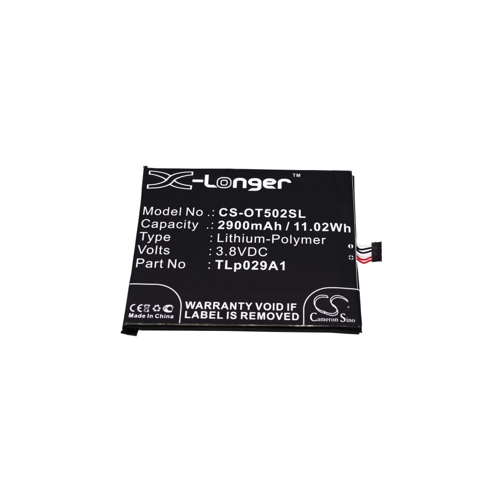 Batteri kompatibel med Alcatel CS-OT502SL