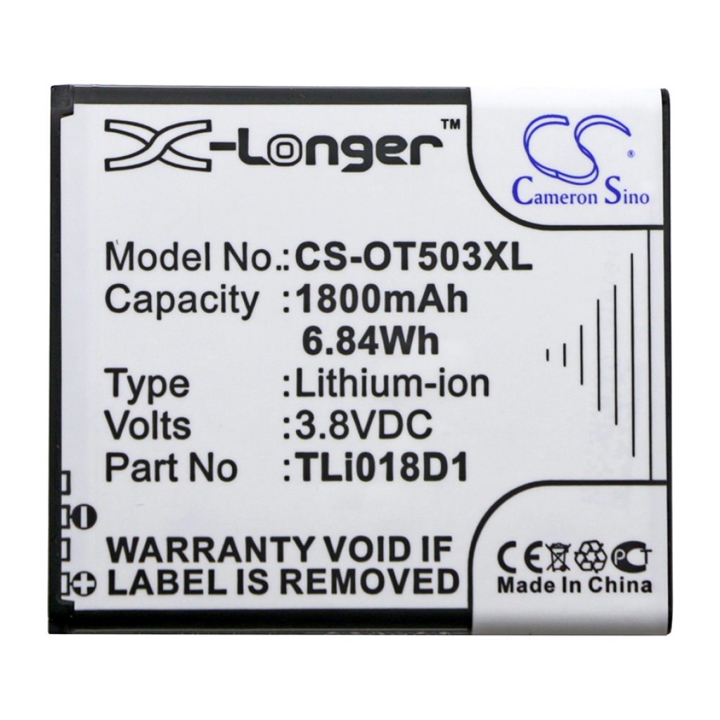 Mobile Phone Battery TCL OT-5038A