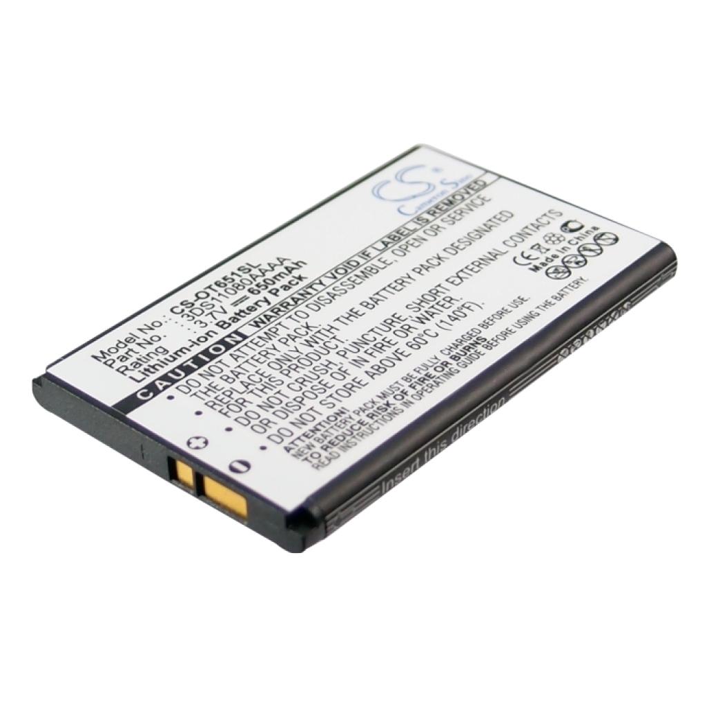 Mobile Phone Battery Alcatel CS-OT651SL