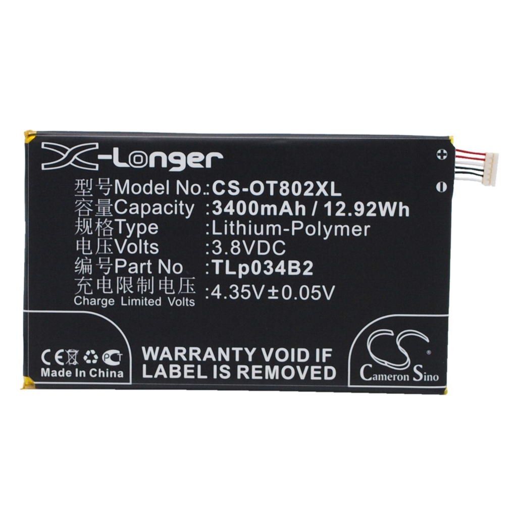Mobile Phone Battery Srf CS-OT802XL