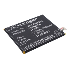 Kompatibel batteriudskiftning til Alcatel C3000003C1,TLP030B1,TLP030B2,TLP030J1