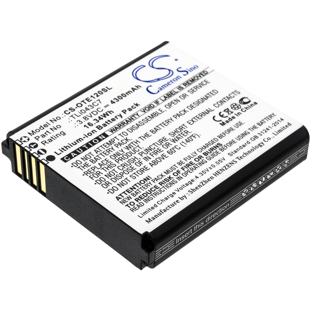 Hotspotbatteri Alcatel CS-OTE120SL