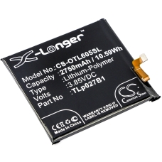 Kompatibel batteriudskiftning til Alcatel CAC2710006C1,TLP027A1,TLP027B1