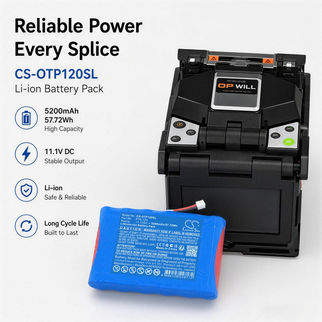 Batteri kompatibel med Opwill CS-OTP120SL