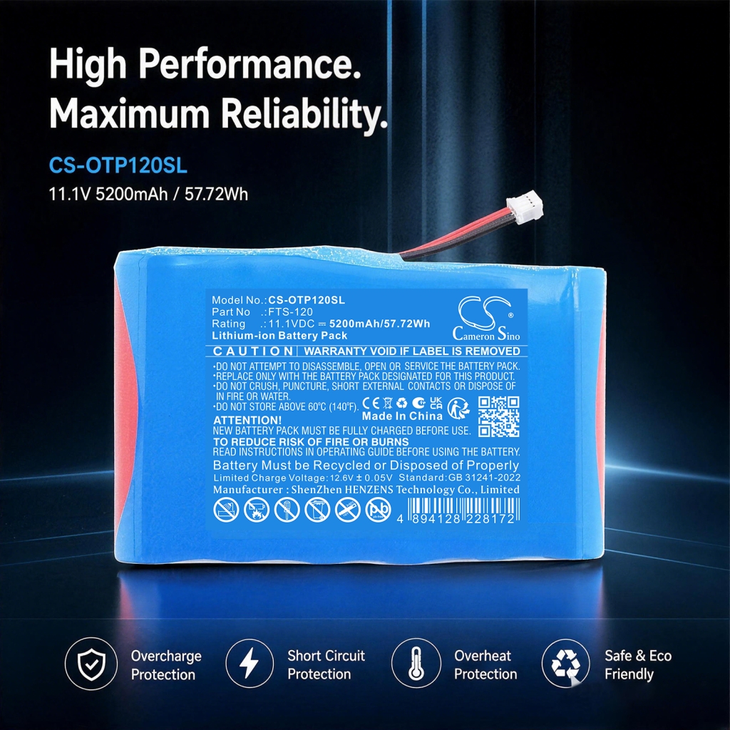 Batteri kompatibel med Opwill CS-OTP120SL