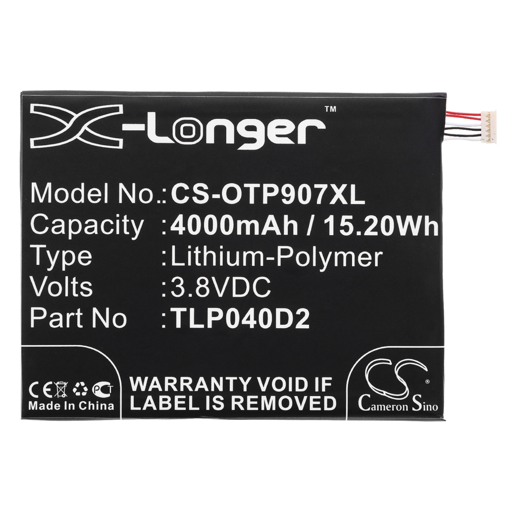 Mobile Phone Battery Alcatel CS-OTP907XL