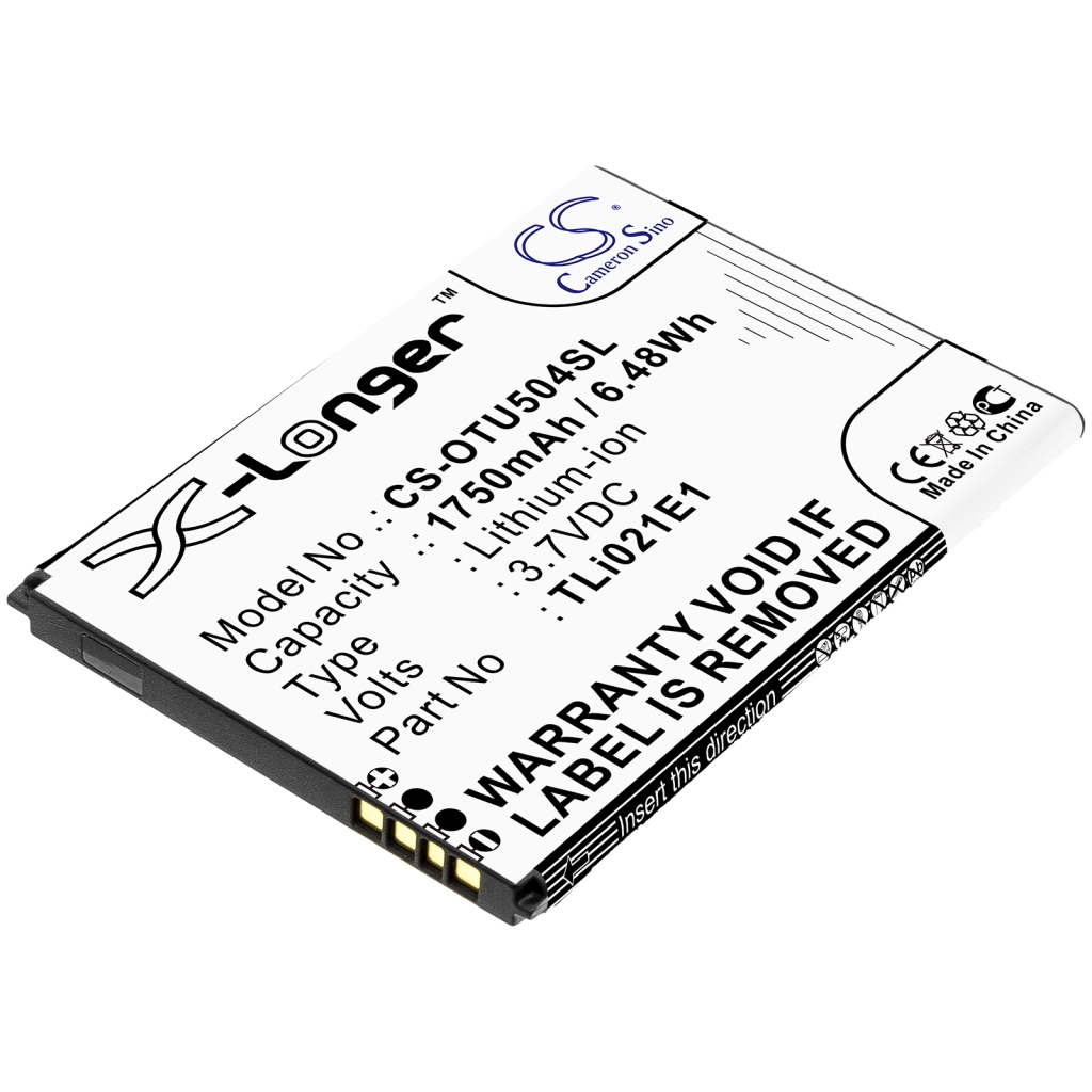 Mobiltelefonbatteri Alcatel CS-OTU504SL