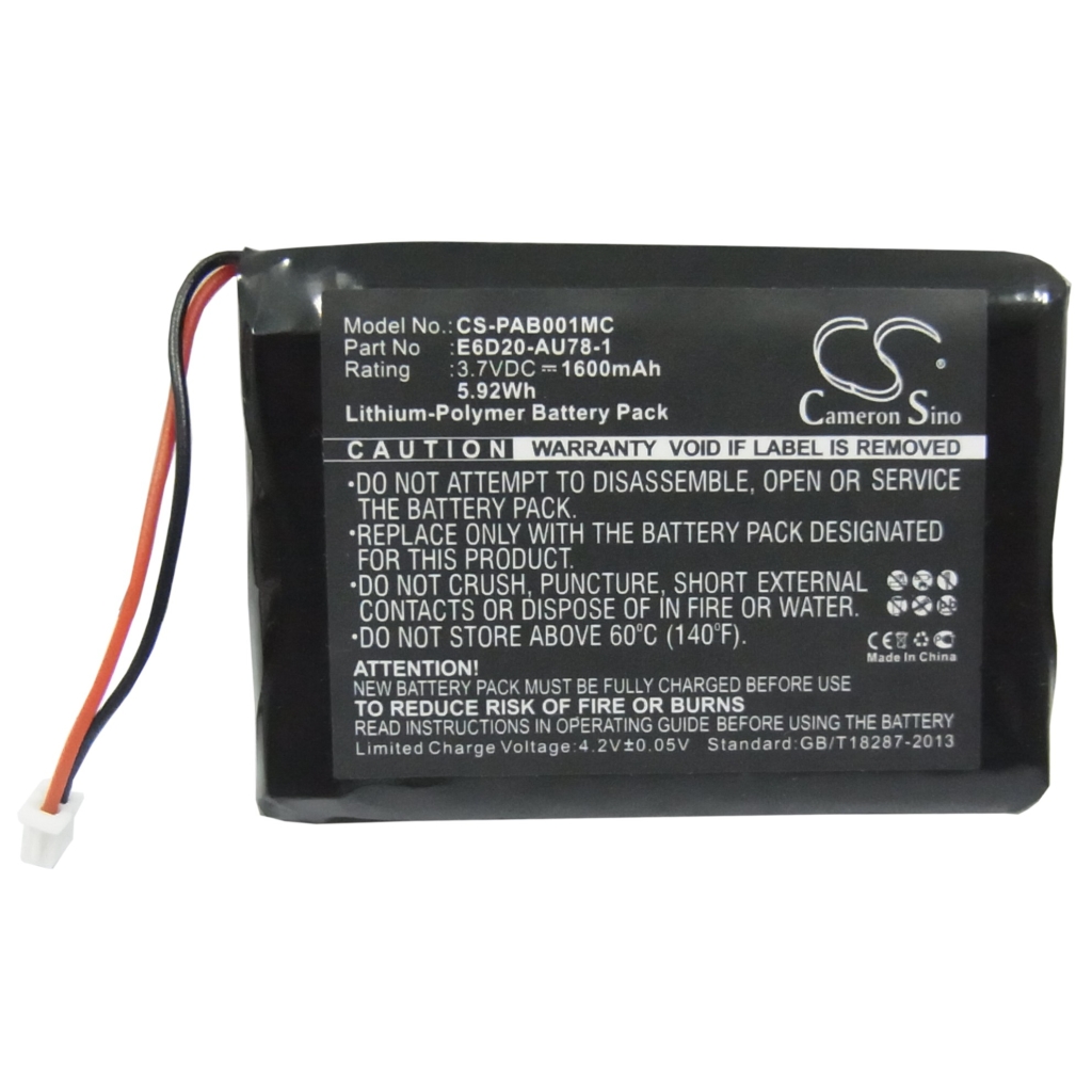 Kamerabatteri Panasonic CS-PAB001MC