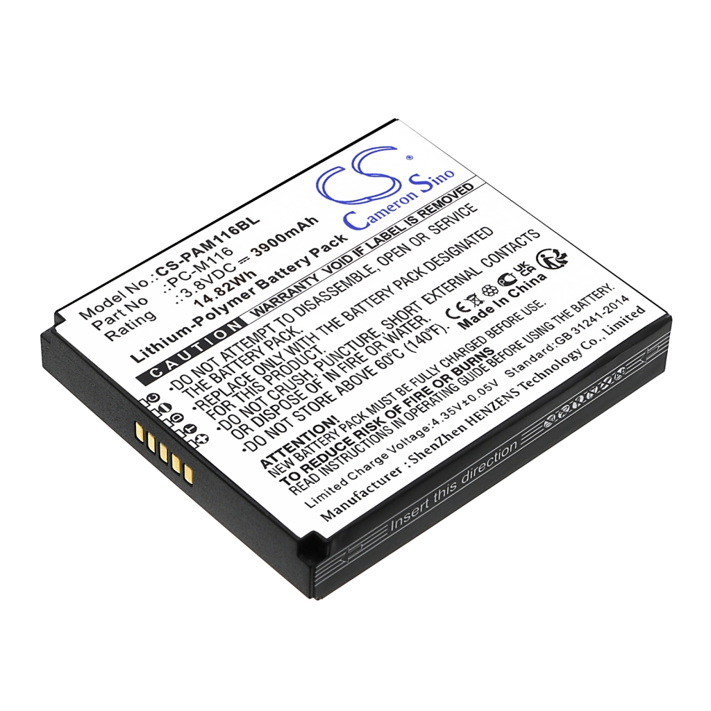 Betalings terminalbatteri Pax CS-PAM116BL