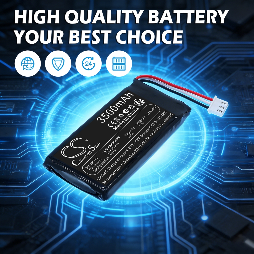 Batteri kompatibel med Parrot CS-PAR200RX