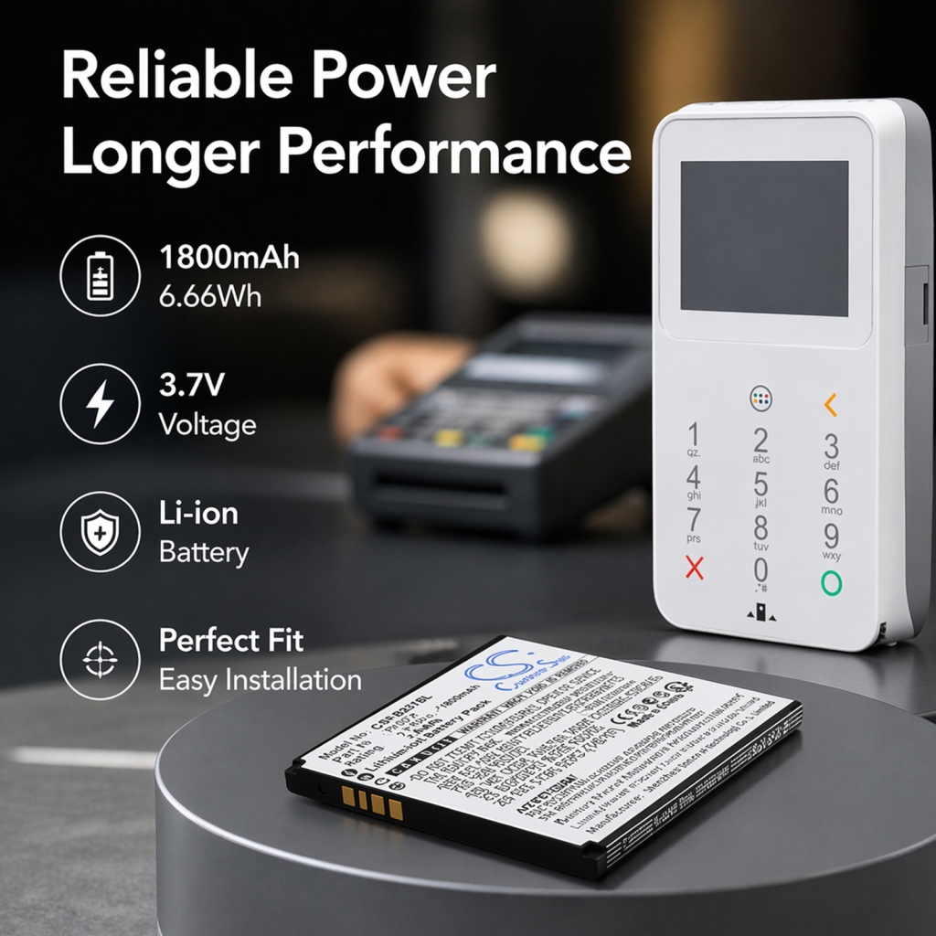Batteri kompatibel med Pax CS-PAS057BL