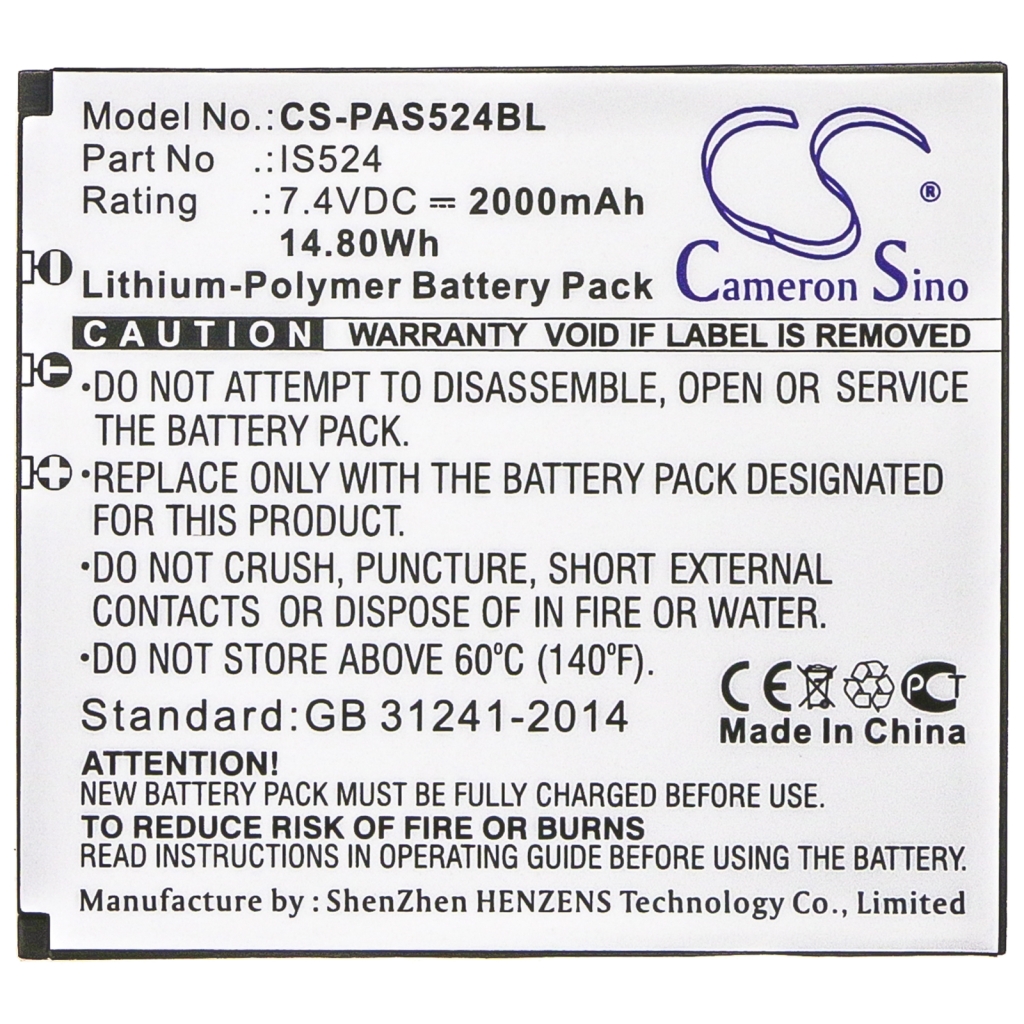 Betalings terminalbatteri Pax D210