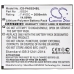Betalings terminalbatteri Pax D210