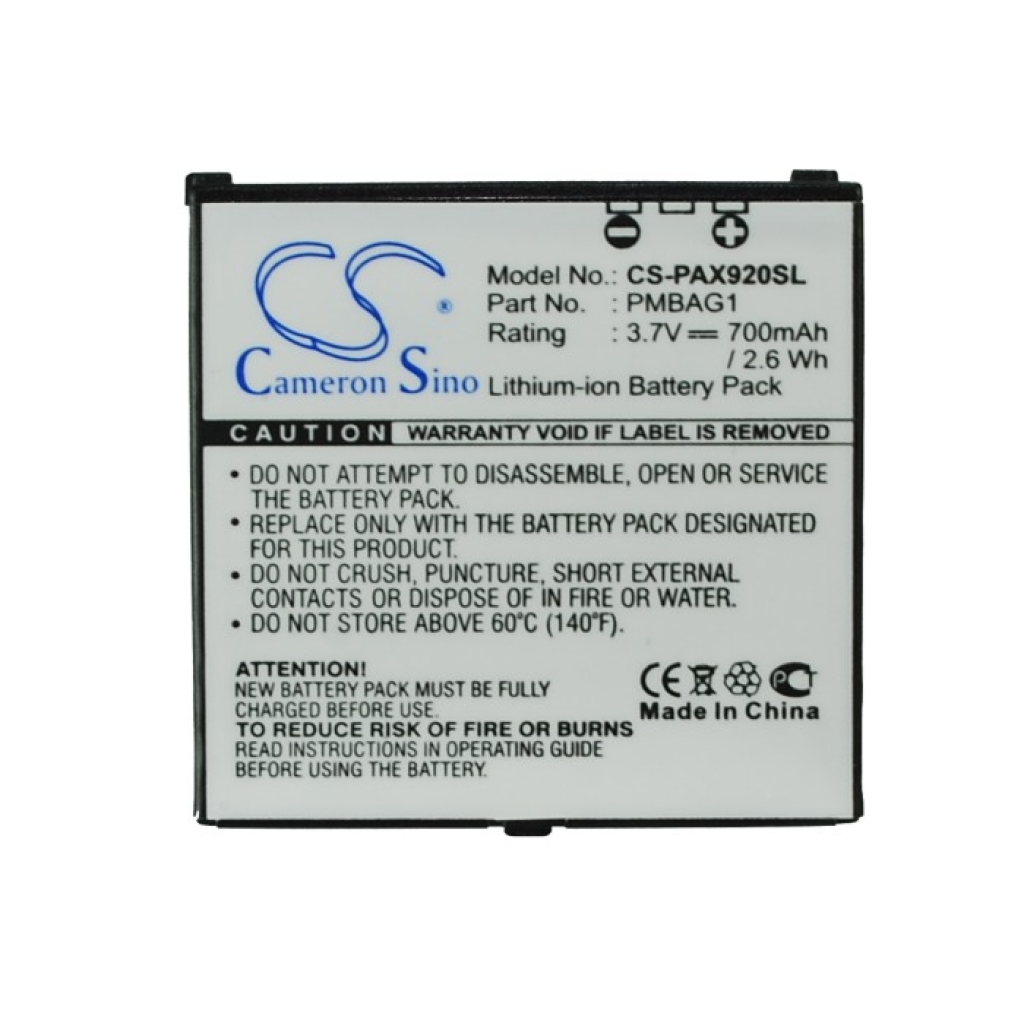 Batteri kompatibel med Panasonic SoftBank CS-PAX920SL
