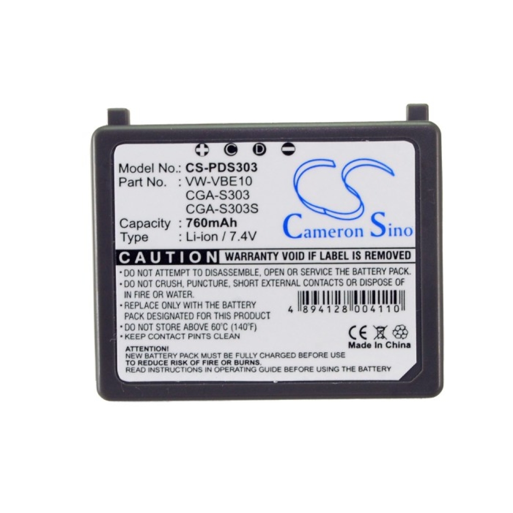 Kamerabatteri Panasonic CS-PDS303