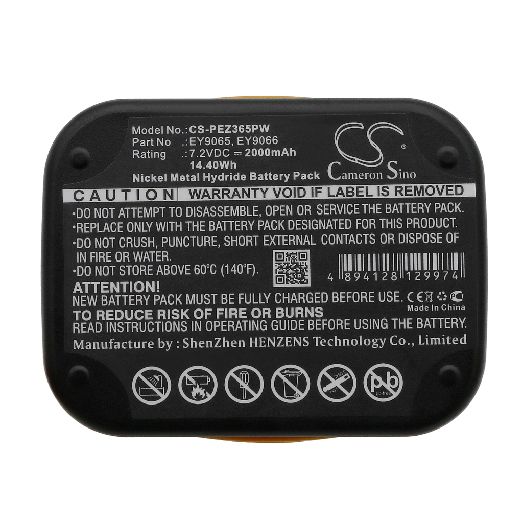 Industribatteri Panasonic CS-PEZ365PW