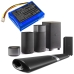Højttalerbatteri Philips CS-PFB500SL
