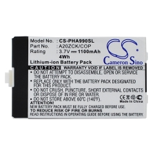 Kompatibel batteriudskiftning til Philips A20ZCK/COP