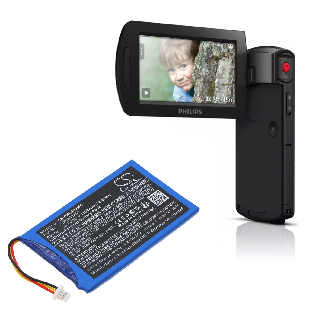 Kamerabatteri PHILIPS CS-PHC295MC