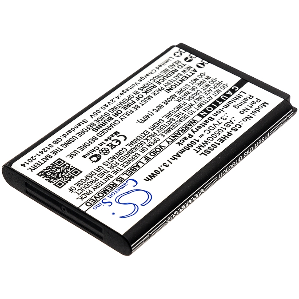 Mobile Phone Battery Philips CS-PHE103SL