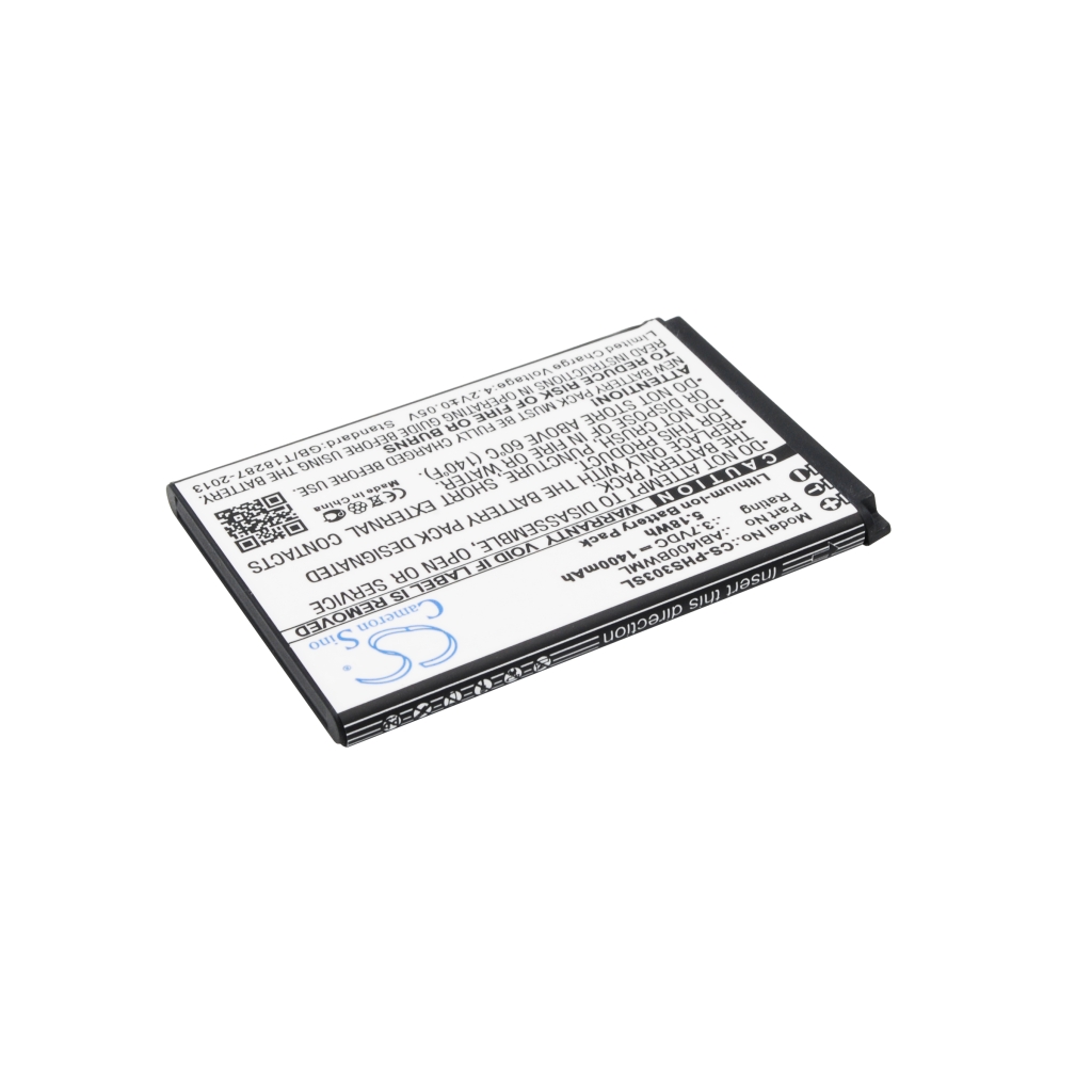 Batteri kompatibel med Philips CS-PHS303SL