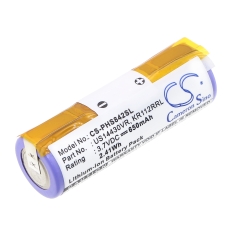 Kompatibel batteriudskiftning til Philips KR112RRL,US14430VR